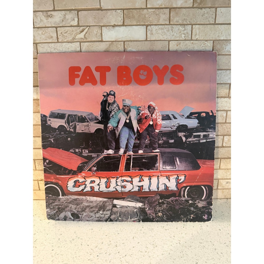 The Fat Boys Crushin' Vinyl Record 1987